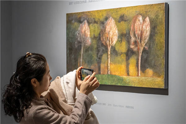 绘画是一种清晰的自我救赎 胡昌茕绘画作品展在京开幕