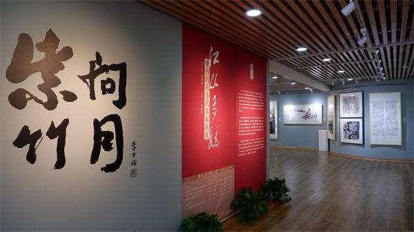 紫竹问月—“江山多娇”当代名家联展在北京紫竹院公园问月楼展出
