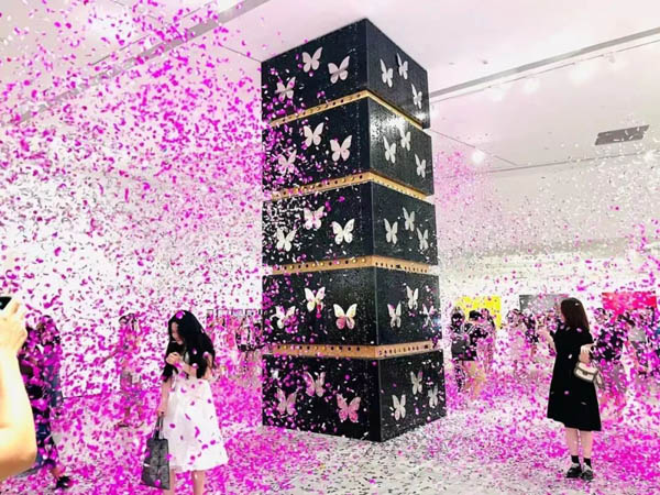 古原个展《迷蝶》在厦门宝龙艺术中心开幕