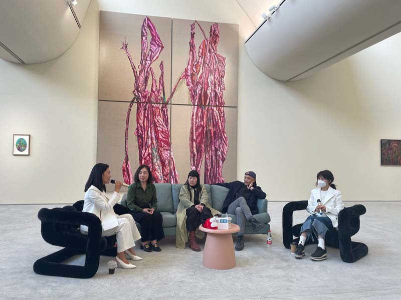 颂艺术中心举办“蔡锦-女人花 ”学术研讨会，探讨新物态绘画