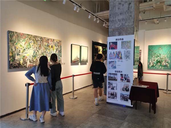 “万物生-王德晓作品展”亮相山东齐河万达广场