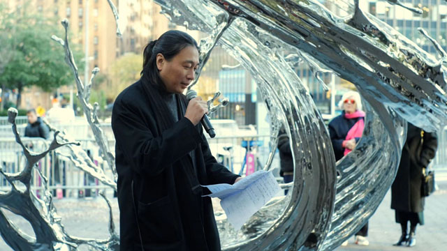 艺术家郑路重量级公共艺术装置作品首次亮相纽约 