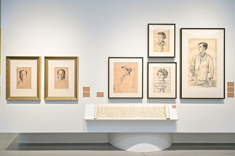 “境在苍穹寥廓中——蒋兆和艺术文献展”在泰康美术馆开幕