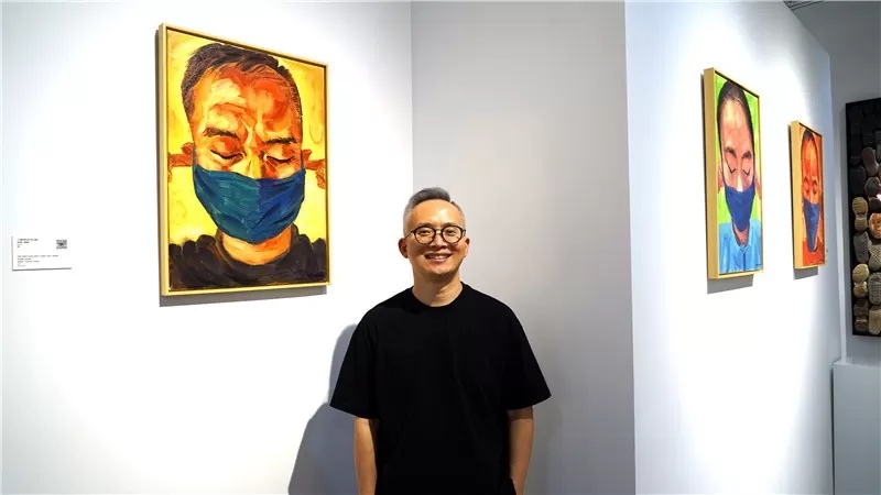 人民艺术 |  杨烨炘个展《不看、不听、不说》开幕：探讨“沉默”的意义