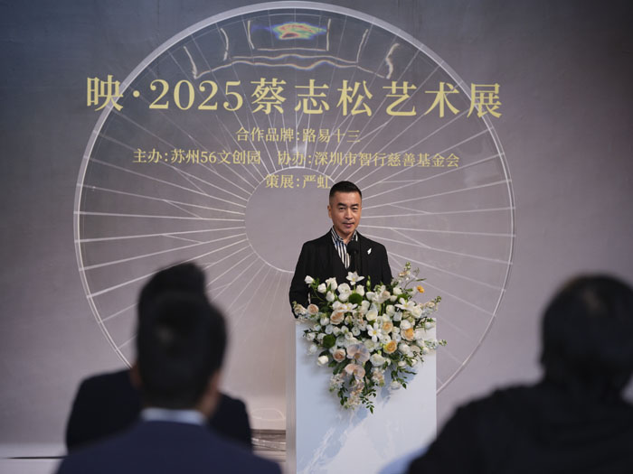 人民艺术 |  映·蔡志松2025艺术展于苏州56文创园启幕 