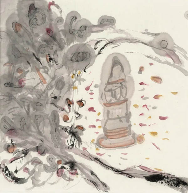 人民艺术 |  桥艺术空间举办“有意·无意” 金意绘画作品展