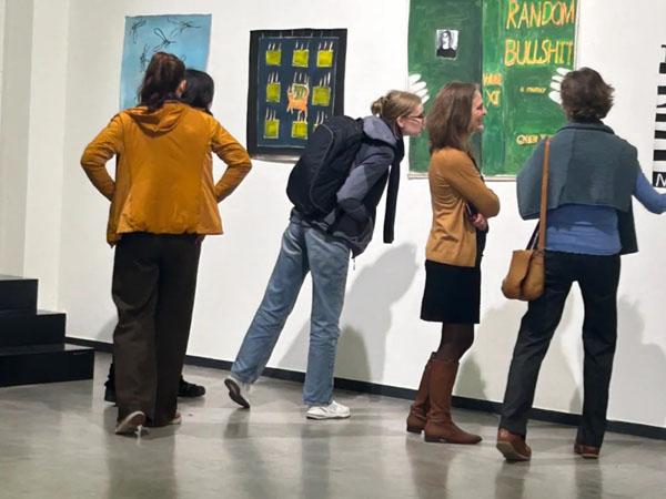 人民艺术 |  德国现场｜《观察者手记》陈一男个展开幕