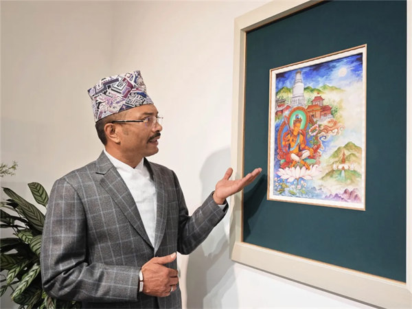 人民艺术 |  《隔山对话——中尼唐卡精品集》新书发布会暨中尼唐卡精品展在京开幕