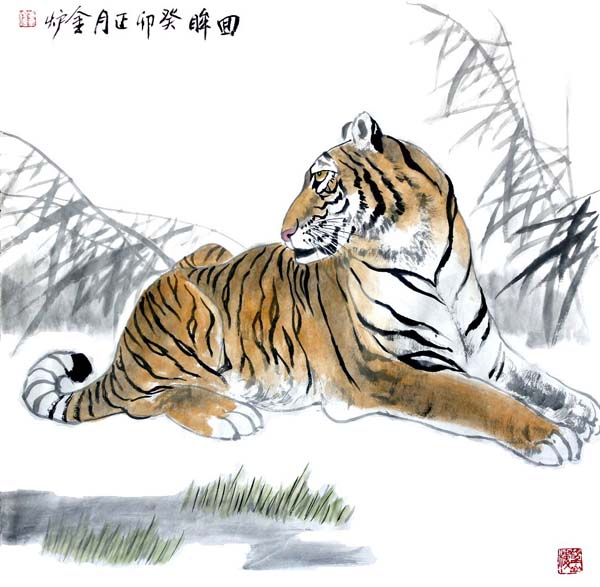 人民艺术 |  以线为骨，以墨为韵——解读方金炉的绘画艺术